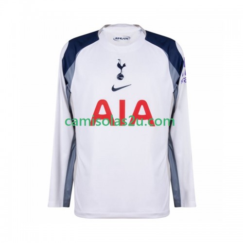 Camisolas de futebol Tottenham Hotspur Equipamento Principal 2025/26 Manga Comprida Camisolas de futebol Tottenham Hotspur Equipamento Principal 2025/26 Manga Comprida